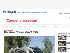 Bürstner Travel Van T 690, Schede tecniche Camper - PleinAir Market | PleinAir