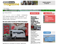 Una vasta scelta di caravan per il 2015 di Sterckeman | COL Magazine