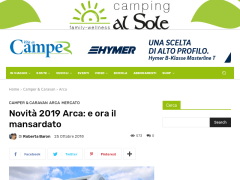 Novità 2019 Arca: e ora il mansardato - Vita in Camper