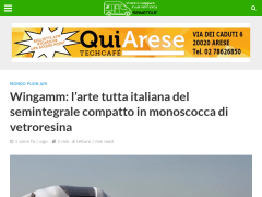 Wingamm: l’arte tutta italiana del semintegrale compatto in monoscocca di vetroresina - Seimetri.it