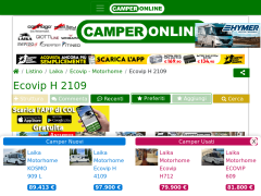 Scheda tecnica motorhome Laika Ecovip H 2109: scopri i dati completi, il prezzo, le foto e la disposizione interna! | CamperOnLine