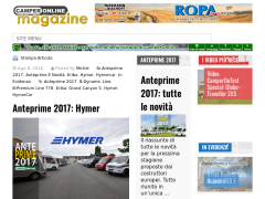 Anteprime 2017: Hymer - COL MagazineCOL Magazine