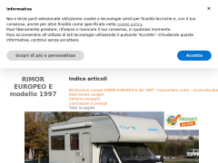 Recensione camper mansardato RIMOR EUROPEO E - Vacanzelandia