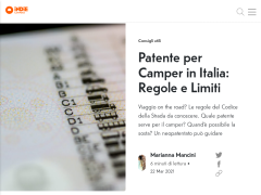 Quale patente per camper serve in Italia? | Indie Campers
