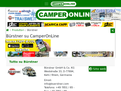 Bürstner su CamperOnLine.it | CamperOnLine
