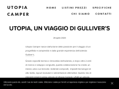 Utopia, un viaggio di Gulliver's — UTOPIA CAMPER