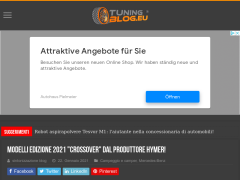 Modelli edizione 2021 "CrossOver" dal produttore Hymer!