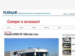 Rapido 8086 dF Ultimate Line, Schede tecniche Camper - PleinAir Market | PleinAir