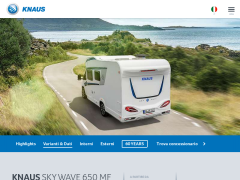 KNAUS SKY WAVE 650 MF - Dotazione di serie