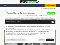 Roulotte / Caravan Burstner usati e nuovi in vendita