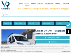 Carado CV 540 - Furgonato Bianco 3 posti letto