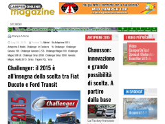 Challenger: il 2015 è all'insegna della scelta tra Fiat Ducato e Ford Transit - COL Magazine