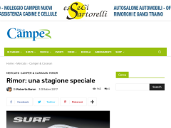 Rimor: una stagione speciale - Vita in Camper