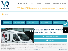 Burstner Brevio 601 - camper con letto basculante