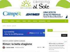 Rimor: la bella stagione - Vita in Camper