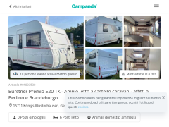 Bürstner Premio 520 TK - Campanda.it