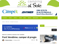 Font Vendôme, camper di pregio - Vita in Camper