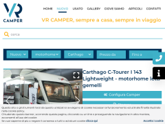 Carthago C-Tourer I 143 Lightweight - motorhome letti gemelli