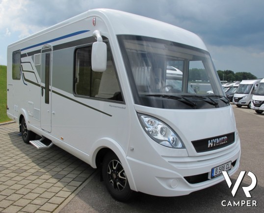 Hymer B 598 CL: camper motorhome nuovo Hymer con garage, 5 posti omologati.