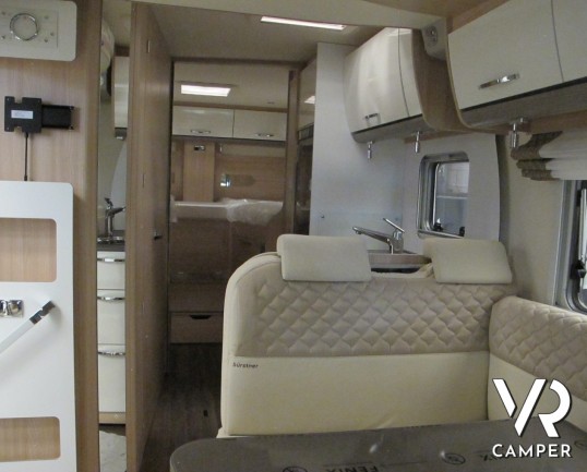 Burstner Lyseo TD 728 G - camper semintegrale nuovo letti gemelli, camper nuovo occasione, concessionaria Torino Druento