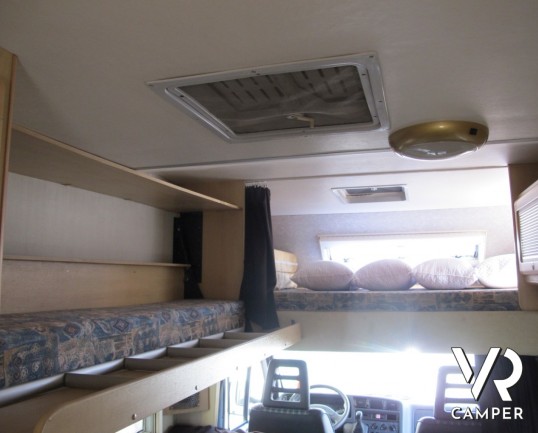 CI Mizar 140 - camper usato mansardato, camper 6 posti, camper usato occasione, concessionaria camper Torino Druento