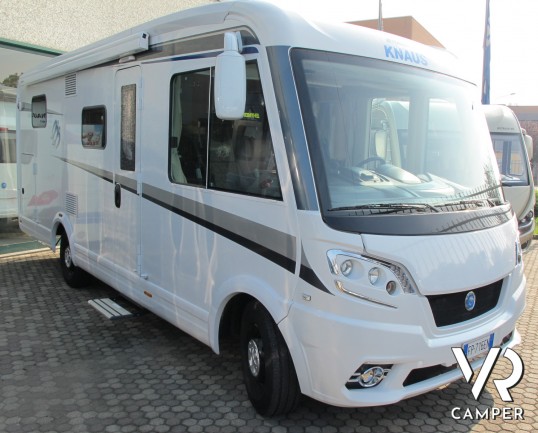 Knaus Van-I 650 MEG - motorhome letti gemelli, camper 7 metri, camper con garage, camper usato occasione, concessionaria camper torino druento