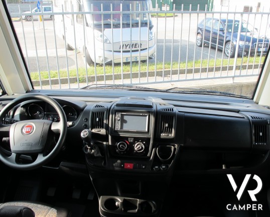 Knaus Van-I 650 MEG - motorhome letti gemelli, camper 7 metri, camper con garage, camper usato occasione, concessionaria camper torino druento