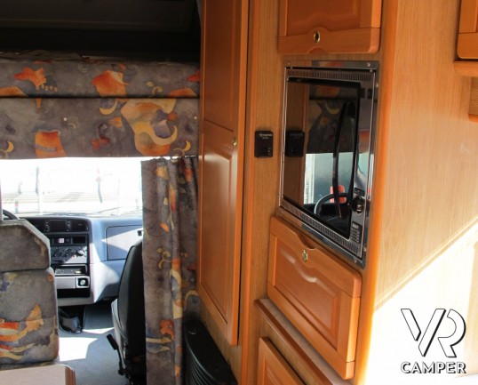 Pegaso 58 camper usato garantito per famiglia con 6 posti letto, ottima prima esperienza, letti a castello posteriori e ampia dinette