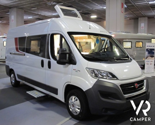 Burstner CityCar C 601: camper furgonato con letto matrimoniale, 4 posti letto, patente B, camper nuovo 2019