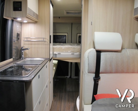 Burstner CityCar C 601: camper furgonato con letto matrimoniale, 4 posti letto, patente B, camper nuovo 2019