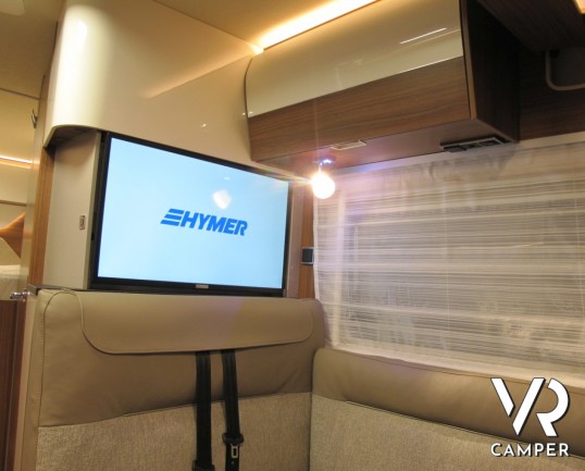 Hymer BMC-I 580: motorhome 4 posti con letti gemelli in coda, bagno con doccia separata. Meccanica Mercedes Sprinter, Euro 6, patente B
