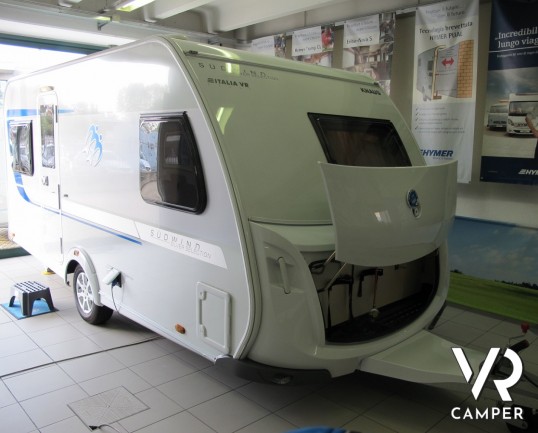 Knaus Sudwind 450 FU Silver Selection_caravan usata_roulotte usata_4 posti_caravan invernale_concessionaria torino