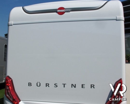Burstner Ixeo I 728 G: camper motorhome nuovo con doppio pavimento termico, letti gemelli posteriori su ampio garage, oltrei 7 metri di lunghezza