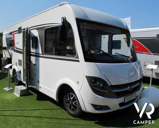 Burstner Lyseo I 720: camper motorhome nuovo con letti gemelli bassi e centrali, bagno in coda con doccia separata