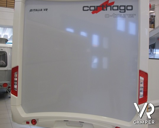 Carthago C-Tourer T 148 H: camper nuovo semintegrale con letto basculante, doppio pavimento, letti gemelli e ampio garage