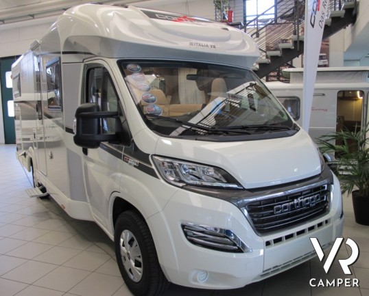 Carthago C-Tourer T 148 H: camper nuovo semintegrale con letto basculante, doppio pavimento, letti gemelli e ampio garage