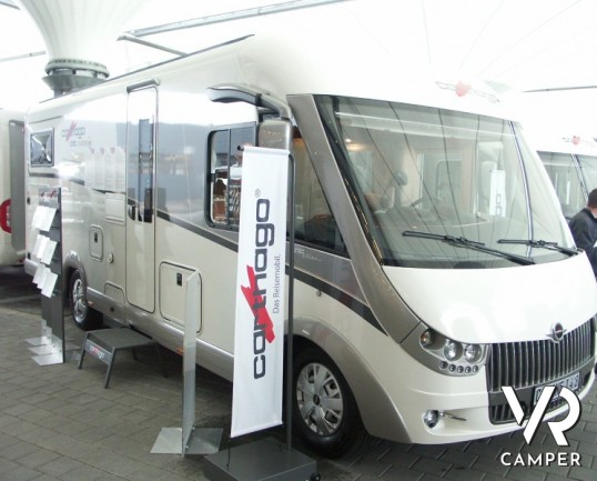 Carthago Chic C-Line 4.2: motorhome sotto i 7 metri, con ampio garage omologabile fino a 5 posti in viaggio