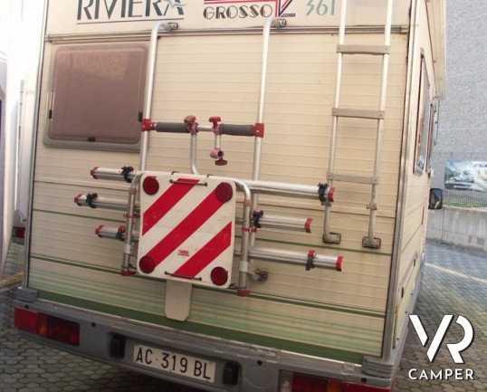 CI RIVIERA 361 - camper mansardato usato in Piemonte, per prime esperienze.