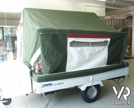 CONVER COMANCHE MONTANA - carrello tenda usato per vacanze in campeggio