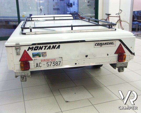 CONVER COMANCHE MONTANA - carrello tenda usato per vacanze in campeggio