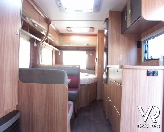 HYMER ERIBA EXCITING 505 - caravan usata in piemonte, roulotte occasione semi nuova, roulotte traino caravan