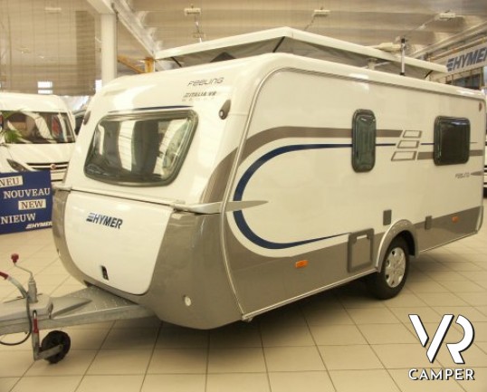 Eriba Feeling 430: caravan usata a Torino, introvabile sul mercato con il tetto rialzabile e solo 1.100 kg di peso a pieno carico.