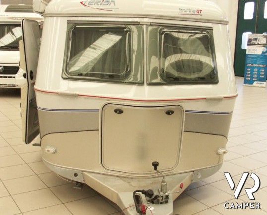 Hymer Eriba Troll 550: caravan con tetto a soffietto con quattro posti letto