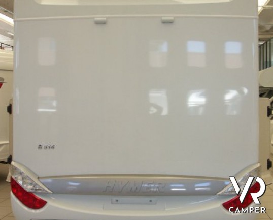 Hymer B 514: camper nuovo hymer motorhome con letto matrimoniale in coda e basculante sopra cabina. 4 posti omologati e un prezzo speciale.