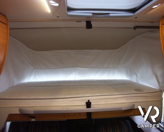 Hymer B 544 SL: camper usato motorhome con doppio pavimento AL-KO passante, full optional