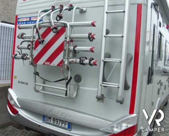 Hymer B 544 SL: camper usato motorhome con doppio pavimento AL-KO passante, full optional