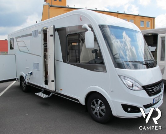 Hymer B 678 DL: nuovo Hymer motorhome con letti gemelli in coda, fino a 5 posti omologati in patente C