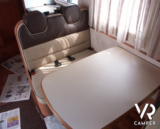 HYMER CAMP 614 STAR EDITION:mansardato usato con sistema coibentazione PUAL HYMER, ampio garage e meccanica Fiat 3.0 M-Jet