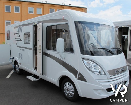 Hymer Exsis-I 588: camper nuovo motorhome con letti gemelli, leggero e confortevole con letti gemelli in coda