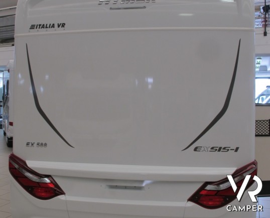 Hymer Exsis-I 588: motorhome Hymer nuovo con letti gemelli e basculante, nuova serie Exsis-I super leggera e compatta